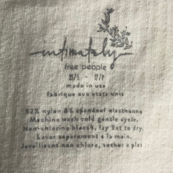 FREE People Lattice Front Ribbed Cami - Picture 6 of 6